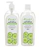 Zuci Citrus Lime Hand Sanitizer Pack of 2 - 1000 ml 