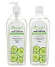 Zuci Citrus Lime Hand Sanitizer Pack of 2 - 1000 ml 