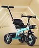 Plug & Play Tricycle With Parental Push Handle - Blue