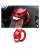 KolorFish Engine Start Stop Button Cover Push to Start Button Ignition Cover Universal Button Decoration Ring Red Bat - Red