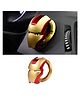 KolorFish Engine Start Stop Button Cover Push to Start Button Ignition Cover Universal Button Decoration Ring -Gold Iron