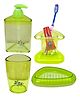 FunBlast Bathroom Accessories Set - Green