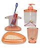 FunBlast Bathroom Accessories Set - Pink