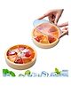 FunBlast Orange Shape Silicone Ice Box - Multicolor