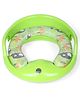 Robbox Toilet Trainer Soft Cushion Baby Potty Seat with Handle and Back Support Toilet Seat for Western Toilet - Green