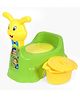 Robbox Rabbit Baby Potty Training Seat Chair  - Green