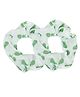 Funkrafts Set Of 2 Polka Dots Printed Hair Ties - Green