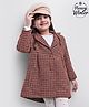 Babyoye Cotton Blend Full Sleeves Quilted Winter Jacket - Multicolour
