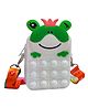 FunBlast Cartoon Pop It Sling Bag - White