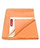 VParents Chubby Cheeks Water Proof Baby Bed Protector Reusable Dry Sheet Large - Orange
