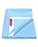 VParents Water Proof Baby Bed Protector Reusable Dry Sheet Medium -  Blue