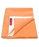 VParents Chubby Cheeks Water Proof Baby Bed Protector Reusable Dry Sheet Small - Orange