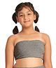 D'chica Solid Tube Bra - Grey