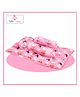 SafeChamp Skyler Baby 4 Piece Bedding Set with Pillow And 2 Bolsters - Pink