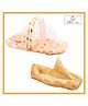 SafeChamp Skyler Baby Bedding Set with Pillow And Sleeping Bag Combo - Orange