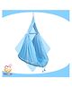 SafeChamp Roxy Baby Swing Cradle with Mosquito Net  Pillow And Spring  - Blue