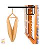 SafeChamp Polka Dots Baby Cradle Cloth with Seperator And  Metal Window Cradle Hanger  - Orange