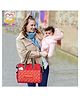 SafeChamp Chick Chick Multipurpose Diaper Bag Cum Mother Bag Diaper Bag   - Red