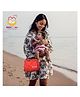 SafeChamp Amore Multipurpose Diaper Bag Cum Sling Mother Diaper Bag For Short Use  - Red