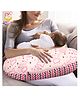 SafeChamp Shower Multipurpose Baby Feeding Pillow Nursing Cum Maternity Pillow - Pink