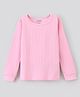 Pine Kids Full Sleeves Bio Washed Thermal Vest - Pink