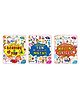 Learn Everyday 3 Books Pack for Children Age 6+ |Reading is Fun, Fun with Maths, Writing Skills | Engaging Educational Practice with Colourful Illustrations