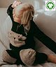 Turtledove London Full Sleeves Hoodie Sweatshirt Animal Design - Black