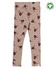 Turtledove London Full Length Leggings Deer Face Print- Beige