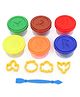 Kores Kool Toolz Play Dough Multicolour - 300 gm