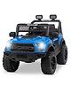 Ayaan Toys Rechargeable Battery Operated With Remot Control Ride On Jeep - Blue