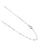 Eloish 92.5 Sterling Silver Classic Sleek & Thin Chain - Silver