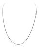 Eloish 92.5 Sterling Silver Sleek & Thin Italian Style Chain - Silver