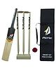 Airic Kashmiri Popular Willow Cricket Kit With Ball Wickets And Bag Size 2 Cricket Kit - Multicolor