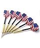 Airic AIR Steel Dart With Steel Tip Pack of 6 - Multicolor