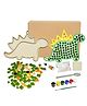Mold Your Memories Dino DIY Mosaic Art - Multicolour