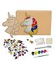 Mold Your Memories Unicorn DIY Mosaic Art - Multicolour