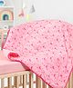 Babyhug Cotton Quilt Moon Print - Pink