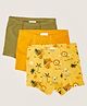 LC Waikiki Cotton Boxers Solid & Printed Pack of 3- Multicolor