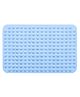 Lifekrafts PVC Accu-Pebble Anti-Slip Bathroom Shower Mat - Blue
