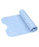 Lifekrafts Anti Slip PVC Accu Pebble Bathroom Shower Bath Mat - Blue