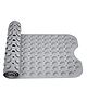 LifeKrafts Experia Anti Slip with Suction Cup Bath Mat Accu Pebble - Grey