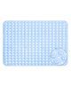 Lifekrafts Polyvinyl Chloride Experia Anti Slip Accu Pebble Shower Bath Mat - Blue