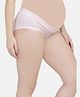 MAMMA PRESTON Low Rise Cotton Maternity Panty - Pink