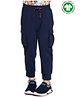 Spunkies Organic Yazu Solid Joggers - Navy Blue