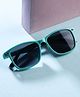 Stol'n Square Shaped UV Protected Sunglasses - Black & Blue