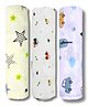 LazyToddler Cotton Organic Muslin Baby Swaddles Car Dino & Star Printed Pack of 3 - Multicolour