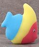 Bath Sponge With Fish Shape - Multicolour