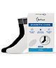 Dr Foot Diabetic&Arthritis Socks|Anti-Microbial&Anti-Odour Socks|Ultra-Soft Cushioned Sole|Prevents Injuries&Blisters|Premium Combed Cotton|Unisex,Free Size|2 Pairs (Black,White),Ankle length