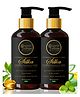 Organic Affaire Pack of 2 Silka Natural Shampoo with Basil Tea Tree & Aloe Vera Volumizing Shampoo for Dandruff - 600 ml