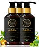 Organic Affaire Pack of 3 Silka Natural Shampoo Volumizing Shampoo for Dandruff - 900 ml